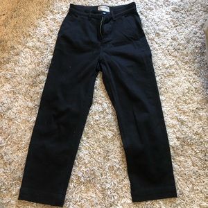 High waisted trouser from Everlane. Size 4- black